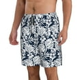 thumbnail image 2 of Naloa Hawaiian Style Men's Beach Shorts, Surfing shorts, Swim trunks, Quick Dry Swim Trunks for Surfing Beach Fun - Medium, 2 of 9