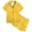 Yellow, variant on TBWNWG Girls Sleepwear & Robes Comfortable Satin Pajama Set for Kids with Ocean Bow Print - for Daily Casual Wear and Relaxing,Size 2-3 Years