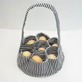 thumbnail image 5 of Cesta para recoger huevos, cesta para recoger huevos, 7 bolsas, para gallina, pato, ganso, ama de casa, granja, jardín, suministros de almacenamiento, 5 of 5