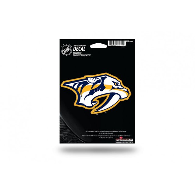 Nashville Predators Die Cut Vinyl Decal