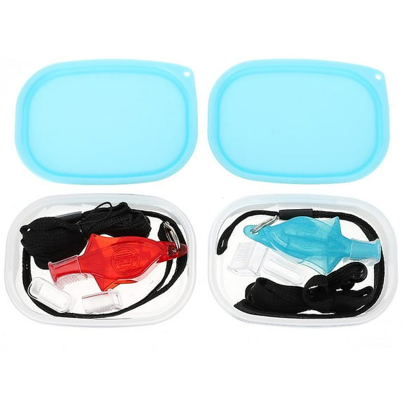 2 silbato de entrenamiento de PVC.