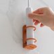 thumbnail image 1 of Soporte para cepillos de dientes montado en la pared – Organizador de baño de hierro, estantería de almacenamiento con cuchillas que no perfora, diseño resistente a carga y resistente al óxido, 1 of 6