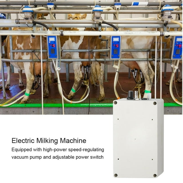 Electric Milking Machine Cow Goat with Vacuum Pump Pulse Household for Household Use