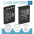thumbnail image 2 of BM Premium 2 LI-42B Batteries and Dual Bay Charger for Olympus Tough 3000, TG-310, TG-320, VR310, VR320, VR330, Stylus 7010, 7020, 7030, 7040 Cameras, 2 of 5