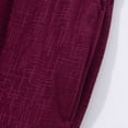 thumbnail image 2 of APEXFWDT Button Up Shirt for Men Big Sale, Jacquard Short-Sleeve Casual Shirt Regular Fit Work Shirts with Two Pockets Big Sale,XXXL,Wine, 2 of 7