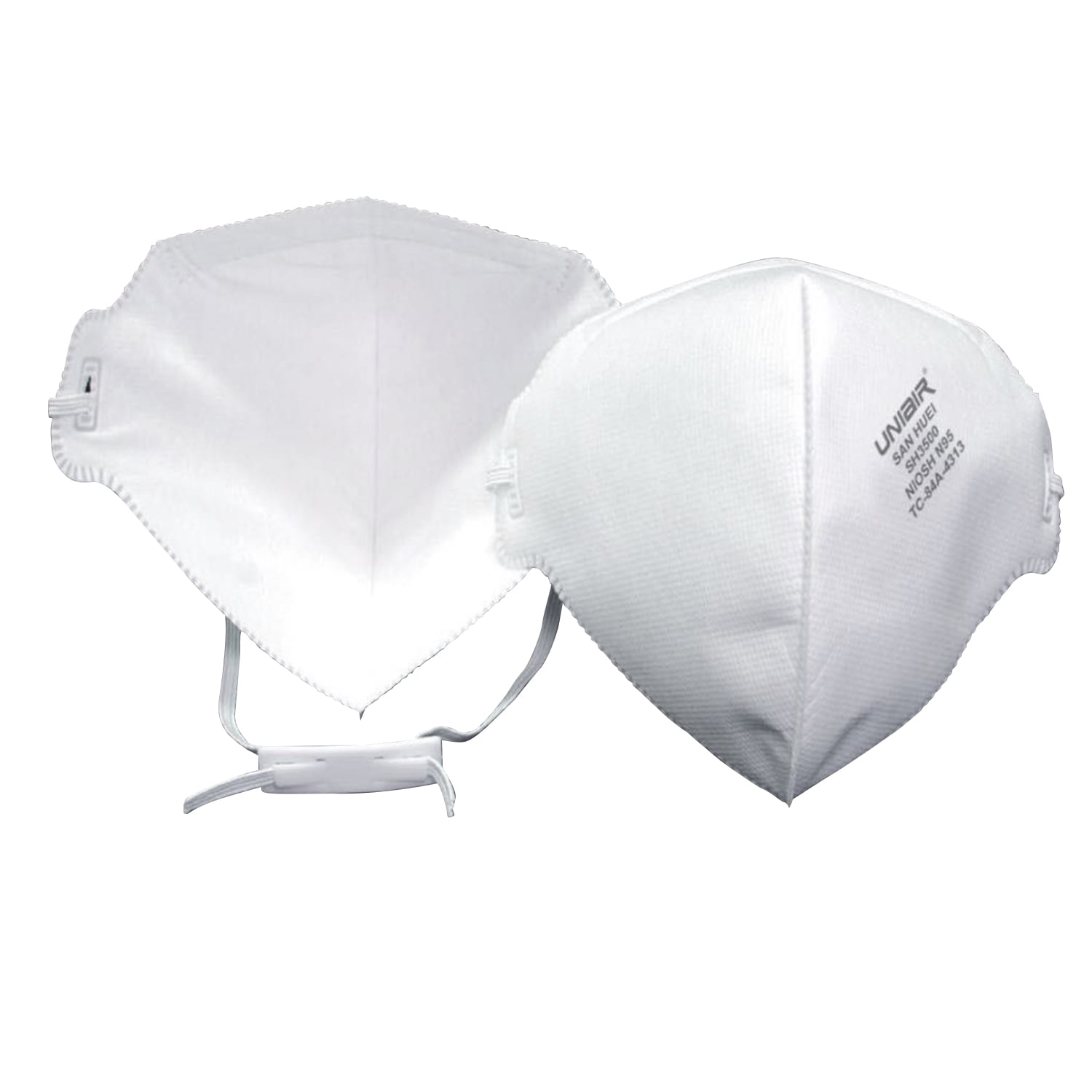 N95 Face Masks Antifog Haze Dustproof Face Masks for Exhaust Gas