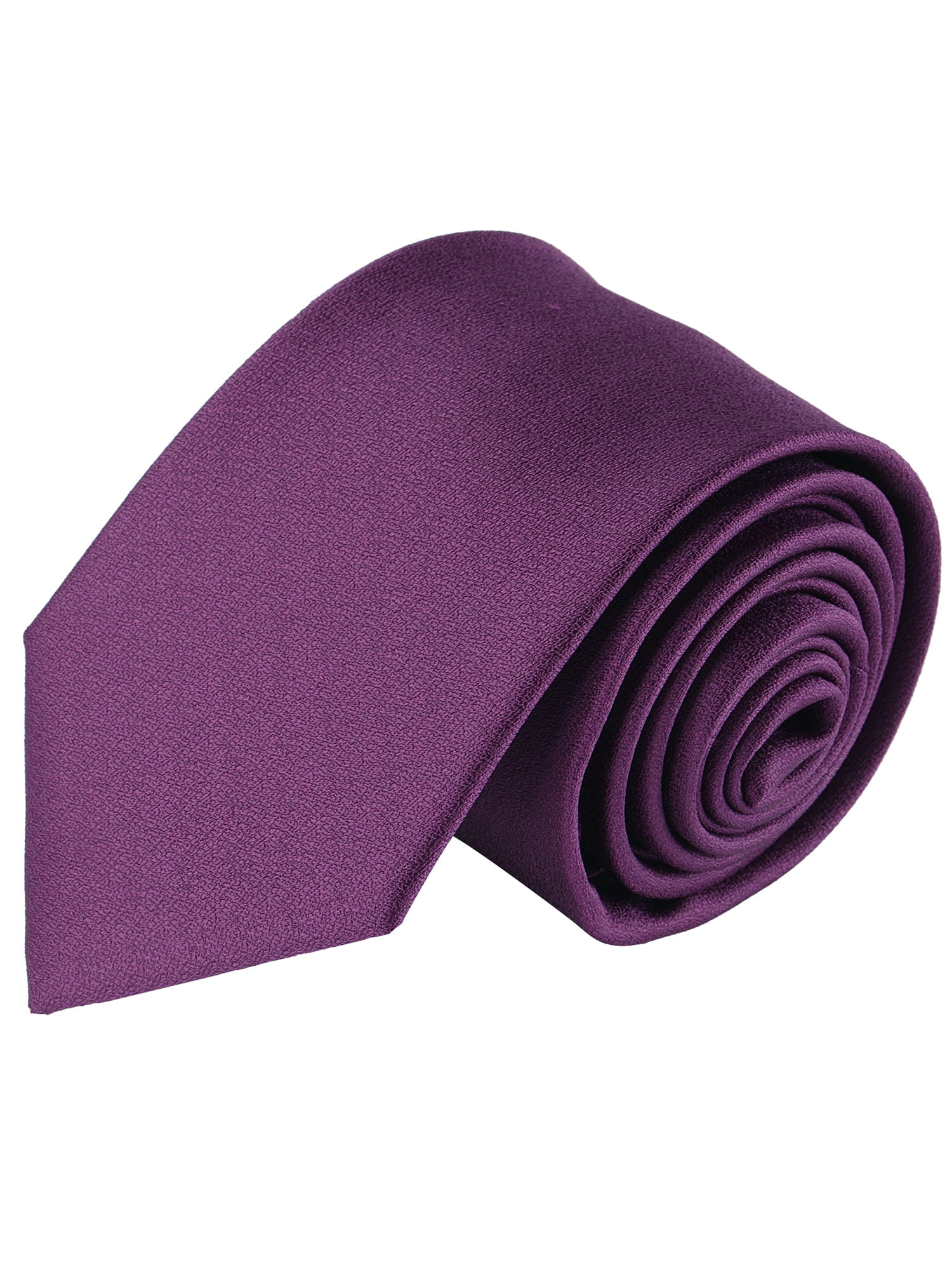 Jacob Alexander Men/'s Pretied Ready Made Solid Color Zipper Tie