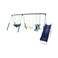 thumbnail image 2 of XDP Recreation All Star Playground Metal Swing Set for up to 7 Children, 2 of 12