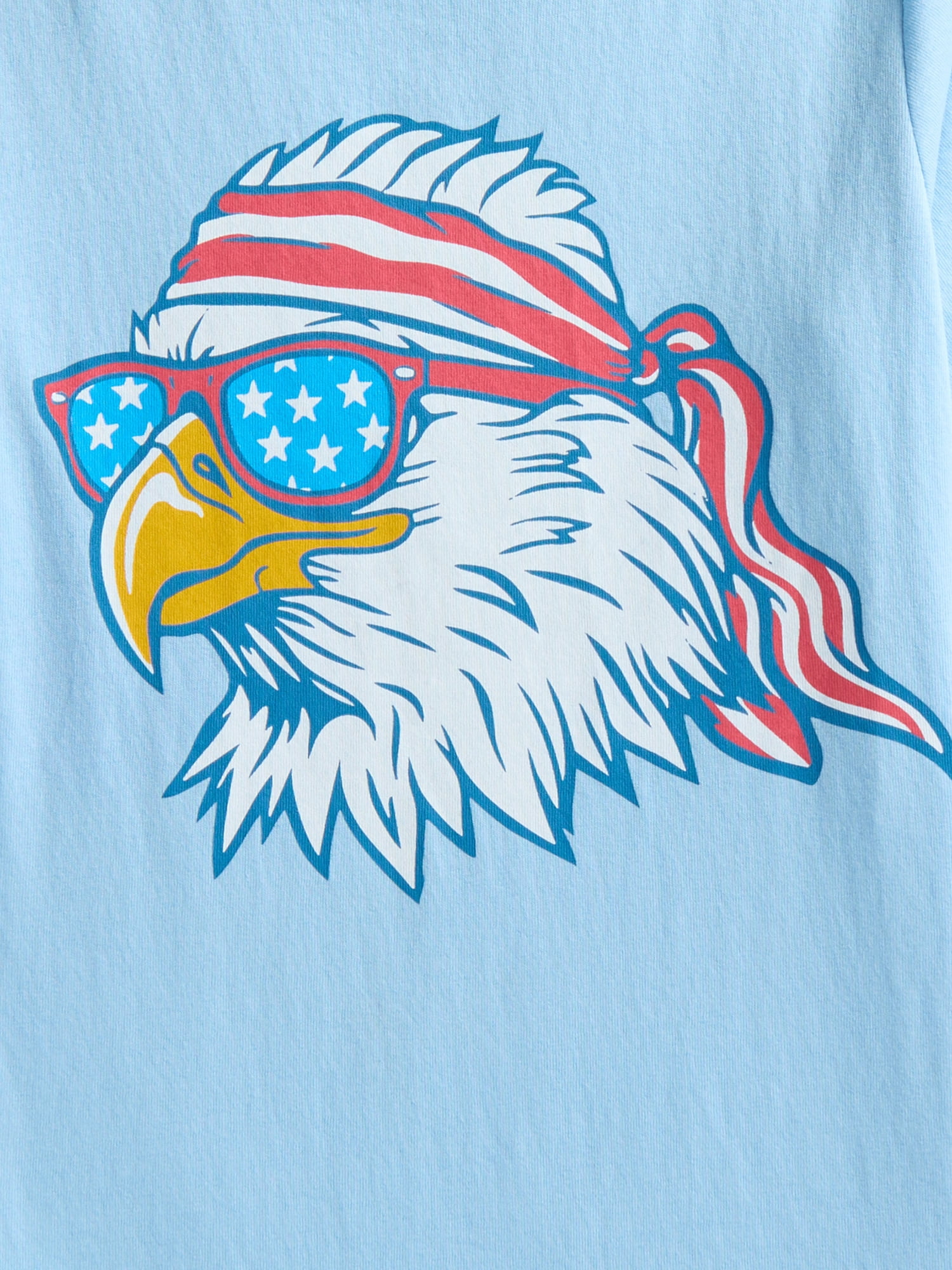 Wonder Nation Boys Americana Bird Graphic T-Shirt, Sizes 4-18