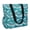Blue, variant on Water Resistant Lightweight Women Oversize Tote Bag for Gym Beach Travel Pool Yoga Nurse with Waterproof Pocket (Four Colors,Pineapple Pattern)