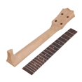 thumbnail image 2 of (26in)Ukulele Fretboard Neck Set Rosewood Okoume Wood Fingerboard Replacement for 4 String Musical Instrument, 2 of 4