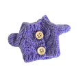 thumbnail image 4 of CUITING Chandail en Tissu pour Poupée Accessoires Confortables Doux Robe de Poupée Grise, 4 of 7