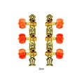 thumbnail image 2 of fastboy 2 Pcs Piquet de Réglage de Guitare Classique Instrument à Cordes Réutilisable Professionnel Remplacement Composant Tuner Accessoires Rouge, 2 of 9