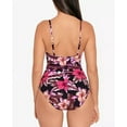 thumbnail image 3 of Women's Skinny Dippers 6540354 Mowie Lucky Charm One Piece Swimsuit (Black M), 3 of 4