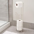 thumbnail image 4 of InterDesign 68717 6.5 x 23.75 in. Porte-Papier Toilette Debout Libre Classico - Satin, 4 of 4