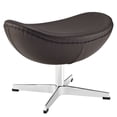 thumbnail image 3 of Modway Glove Leather Ottoman in Terracotta, 3 of 17