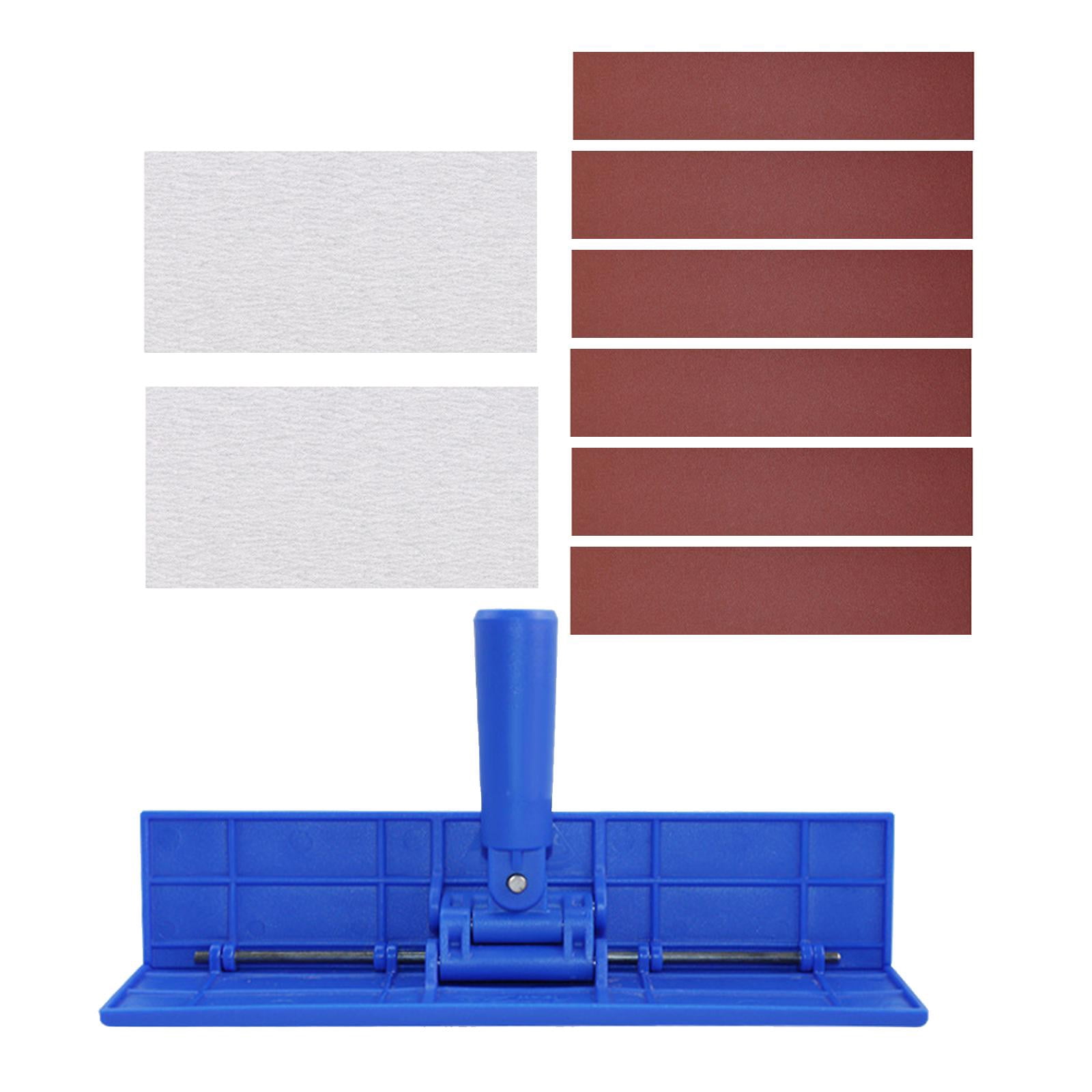 FashionCha Sandpaper Holder Putty Finishing Tool Labor Saving Self-Adhesive Wall Sander for Sandpaper Holder Set