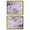 Gold Frame, variant on Joyful Expressionism Set Canvas Set of 2 Blue Abstract Art by Art Remedy, Gallery Wrapped, 20 x 16