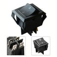 thumbnail image 4 of Bgsha 1PCS 2 Position Rectangular Rocker Switch Locking DPST On/Off 4 Pin 20A 125V, 4 of 9