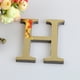 thumbnail image 1 of Fiudx Adhesivo de Pared Acrílico para Espejo, 26 Letras Del Alfabeto, Diseño Reflectante Dorado, Decoración para El Hogar y La Oficina, Arte de Pared Versátil, Fácil de Despegar y Pegar, Tamaño de 10, 1 of 3
