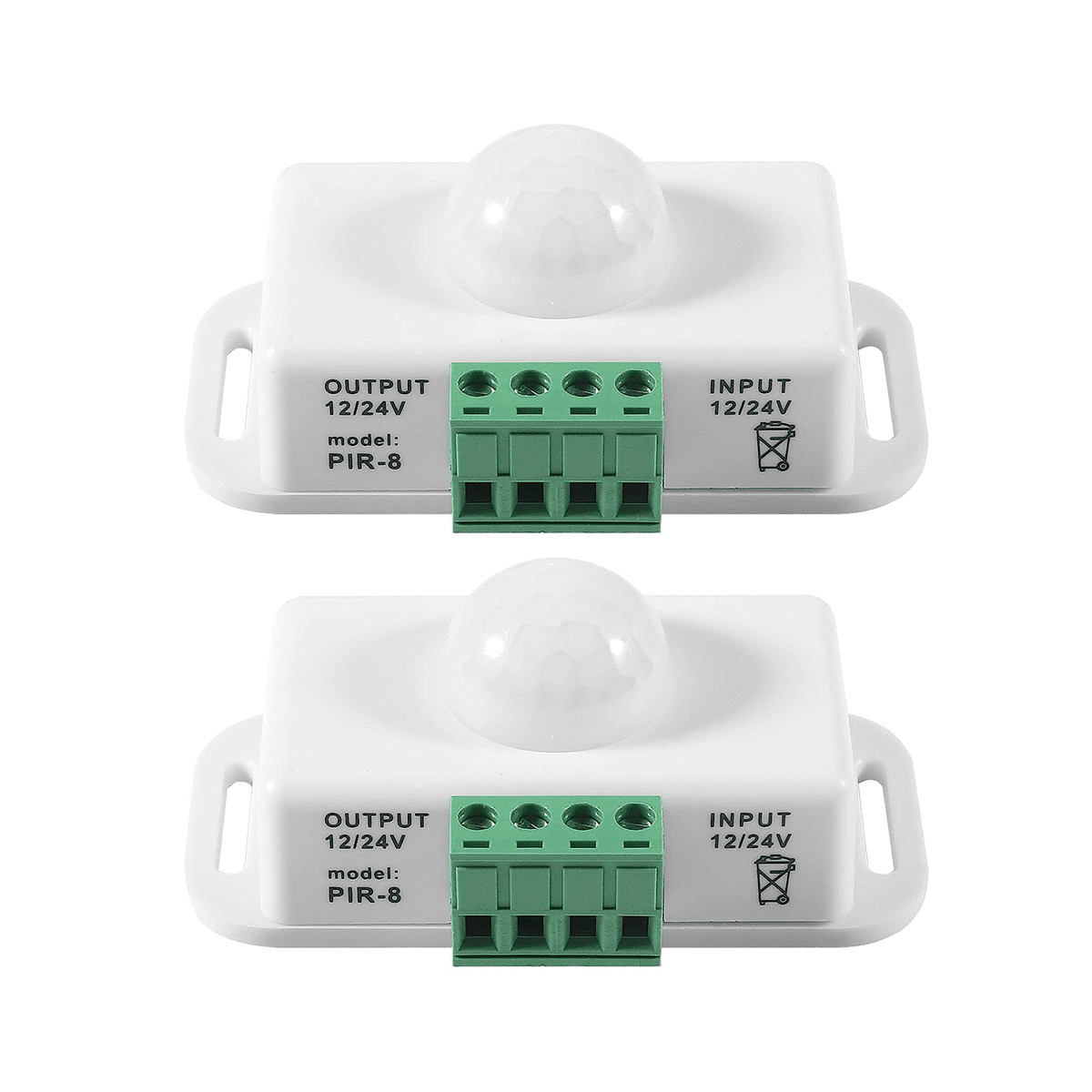 DC 12V/24V 8A Body Infrared PIR Motion Sensor Switch LED Light Strip