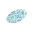 thumbnail image 1 of Nappe Équipée Résistance à l'Eau Table de Dîner Couverture Anti-Poussière Propre Feuilles Vertes 120cm, 1 of 9