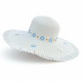thumbnail image 7 of QASIEATN Popular Sun Hats for Women New Women's Wide Brimmed Hat with Trim Summer Sun Hat Fall Fashion Accessories, 7 of 7