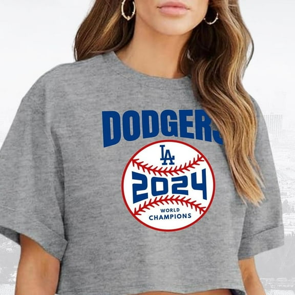 Dodgers - 8X World Champs T-Shirt (Available in Mens and Womens Cropped)