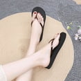 thumbnail image 5 of KIJBLAE Women's Slippers New Summer Flip-flops Thin Strip Fashion Beach Slippers Brown 38 Lady Slippers Price, 5 of 8