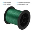 thumbnail image 3 of Uxcell 547Yard/1640FT 14Lb 4 hebras resistente a la abrasión línea de pesca trenzada PE verde, 3 of 3