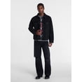thumbnail image 2 of No Boundaries Denim Shacket with Long Sleeves, 100% Cotton 14 oz Denim, Men's XS-4XLT, 2 of 5