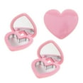 thumbnail image 5 of Professional Heart Shape Empty Makeup with Mirror for Blusher Highlight Concealer And Pink, 5 of 7