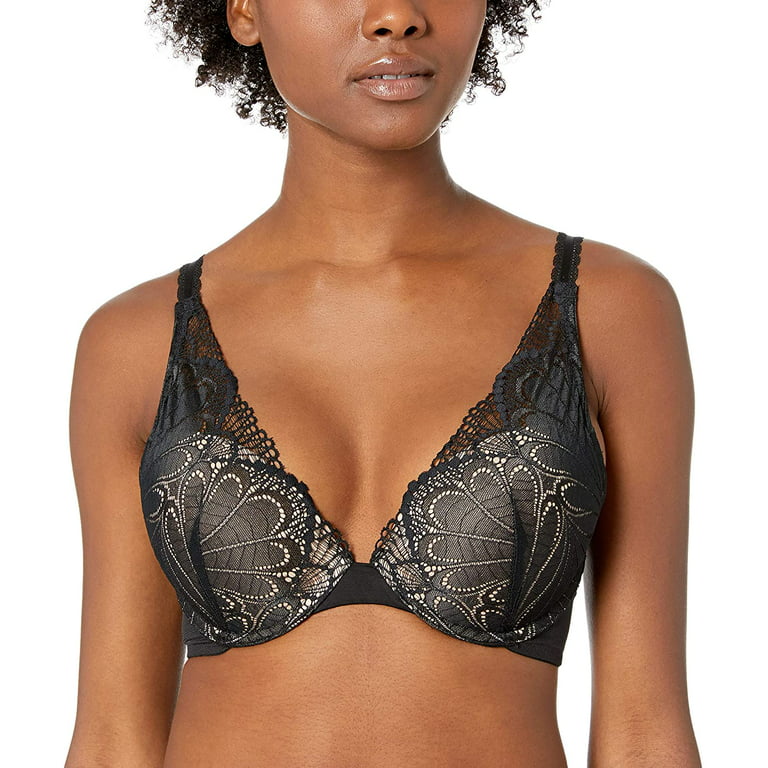 Wonderbra Refined Glamour Blue Triangle Bra In Stock At UK Tights