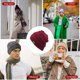 thumbnail image 3 of Gorro de lana Tela de malla Escalada Chic Cómodo Gorros holgados Servicio prolongado Material premium Transpirable Durabilidad Gorro Vino rojo con etiqueta Inevent AP009243-09B, 3 of 5
