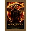 The Hunger Games Mockingjay 1 28x40 Large Gold Ornate Wood Framed Canvas Movie Poster Art