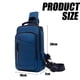 thumbnail image 5 of Mochila bandolera con honda para hombre, bolso de viaje para senderismo, bolso de pecho de gran capacidad, 5 of 6