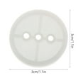 thumbnail image 2 of CRILSTYLEO 64Pcs Plastic Gear Parts Set for Robot and Mechanical Model with Durable White Material, 2 of 8