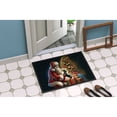 thumbnail image 4 of Carolines Treasures DAC4102MAT 18 x 27 in. Unisex Dachshund & Santa Claus Doormat, 4 of 5