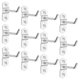thumbnail image 2 of 12 ganchos para tablero perforado de pared, ganchos de almacenamiento de metal para colgar herramientas., 2 of 6