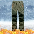 thumbnail image 2 of Auroural Kids Ski Pants Boys Ski Pants Size 14/16 Girls Ski Pants Size 12-14 Boys Girls Fashion Solid Color Keep Warm Windproof Water Proof Outdoor Hiking Ski Pants, 2 of 9