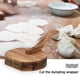 thumbnail image 4 of Herramienta prensadora de masa de madera, herramienta de prensado de piel para Dumpling, molde para hacer envoltorio Dumpling, utensilio de cocina, herramienta para hornear, 4 of 11