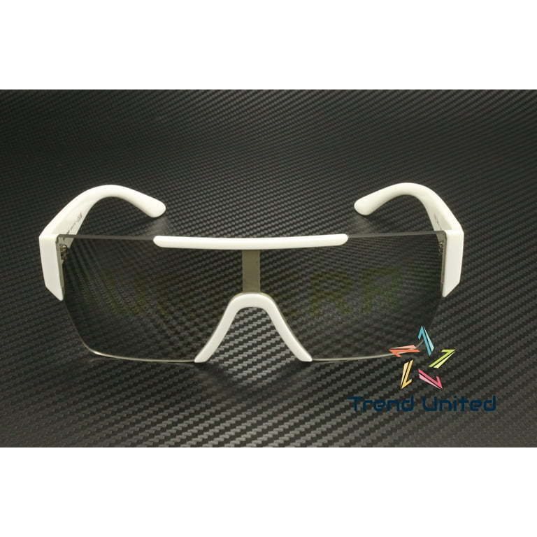 Burberry BE 4291 Plastic Unisex Rectangle Sunglasses White Burberry BE 4291 Plastic Unisex Rectangle Sunglasses White