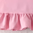 thumbnail image 4 of Wxirdiow Teen Girls Clothes Baby Girls Outfits Carrot Embroidery Vest Tops Pants Set Outfit Baby Girl Summer Girl Clothes Pink Size,7-8 Years, 4 of 4
