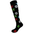 thumbnail image 3 of JeashCHAT Unisex 8 Pairs Socks Brede Kalf Compressie Sports Socks, 3 of 8