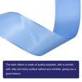 thumbnail image 3 of Uxcell Satin Ribbon, Single Face Polyester Satin Ribbon for Gift Wrapping, Crafts Turquoise 1 inch, 3 of 3