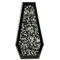 thumbnail image 4 of SHYFOY 14" Luxury Black Crushed Diamond Glass Vase Decorative Art Vase for Living Room, 4 of 7