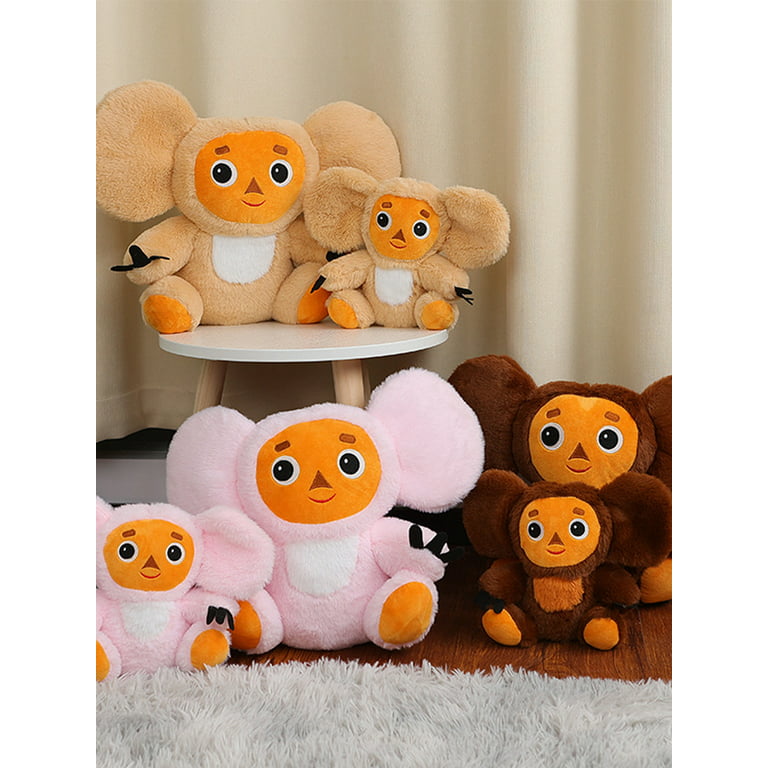 Cheburashka Plush Toy Cartoon Monkey Plush Doll Gift for Boys Girls  Cheburashka Monkey Stuffed Toys 20CM 
