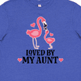 thumbnail image 4 of Inktastic My Aunt Loves Me Flamingo Niece Youth T-Shirt, 4 of 5