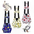 thumbnail image 1 of Reusable Washable Diapers for Ducks and Chickens - 3-Pack Bird Diapers for Pets, 1 of 5