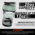 thumbnail image 6 of Helimix 2.0 Vortex 20 oz Blender Shaker Bottle, 6 of 9